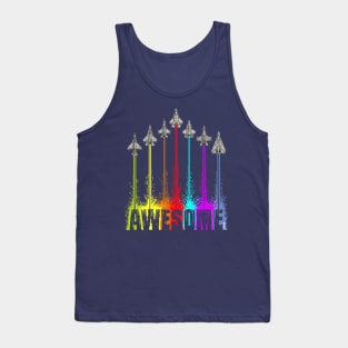 Awesome Fighter Jets 2 Tank Top